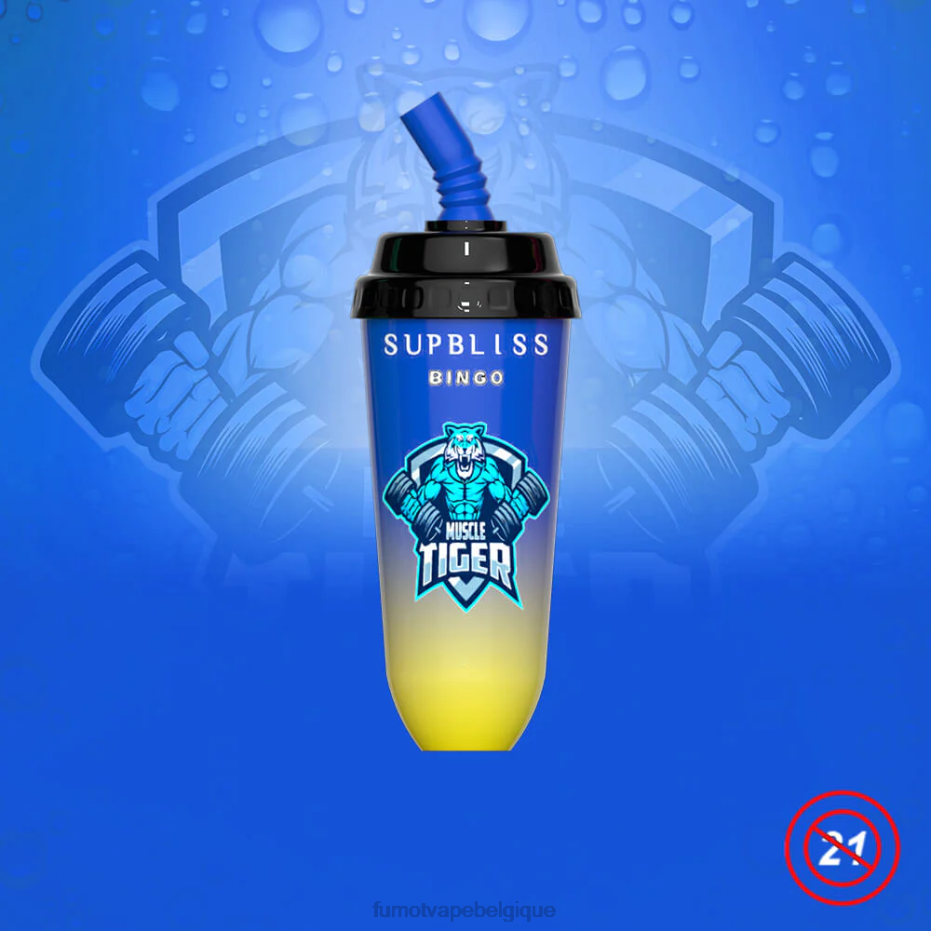 Fumot Supbliss Bingo Appareil à dosettes jetables 8000 - 16 ml (1 pièce) 62HZ393 myrtille Fumot avis