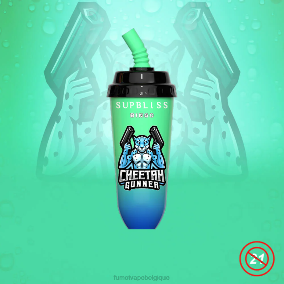 Fumot Supbliss Bingo Appareil à dosettes jetables 8000 - 16 ml (1 pièce) 62HZ393 myrtille Fumot avis