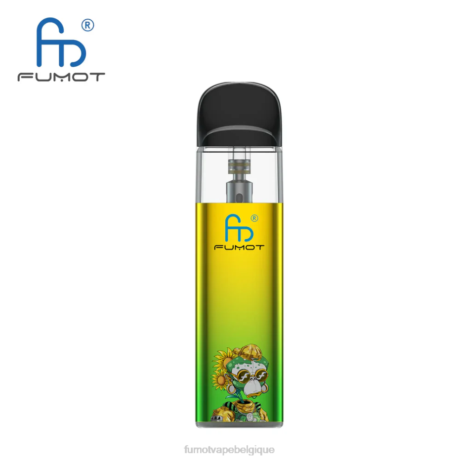 Fumot Dazzle Lite Kit de vape vide conforme à la DPT (1 pièce) 62HZ551 vert-violet Fumot belgique