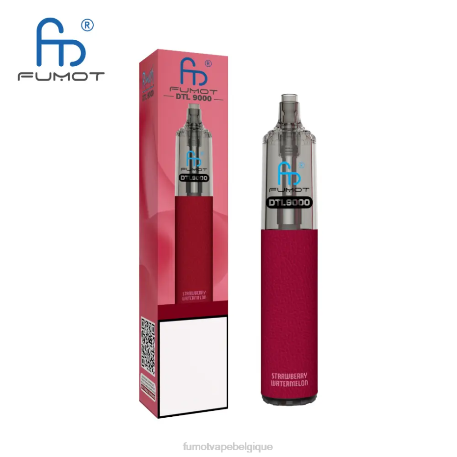 Fumot DTL stylo vape jetable 9000- 18ml (1 pièce) 62HZ380 baies mélangées Fumot vape nicotine